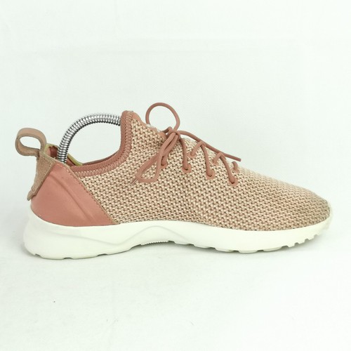 Adidas ZX Flux Adv Virtue Mujer 6 UK 39 1/3 EUR Rosa Crudo Entrenadores Correr Gimnasio - Imagen 3 de 10