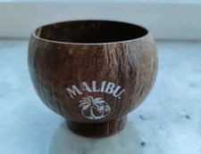 Malibu Lik&ouml;r Kokosnuss-Becher Cocktailglas Party Deko Pina Colada NEU