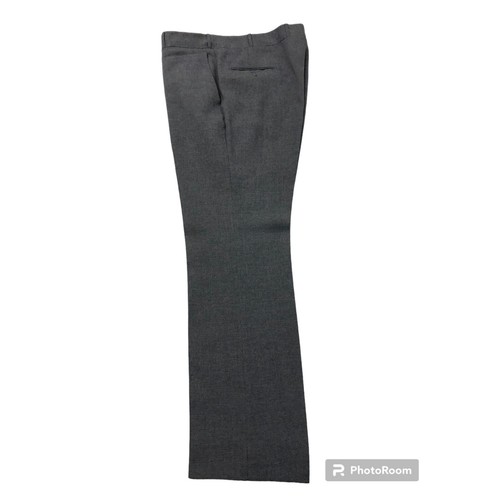 3 Pc Vtg 60's Steel Blue MOD Overcheck WALL STREET Bankers Suit Trousers Vest 44 - Picture 5 of 15