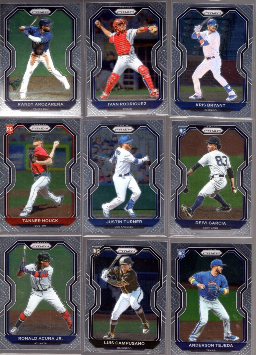 2021 PANINI PRIZM BASEBALL COMPLETE SET 1-250 | eBay