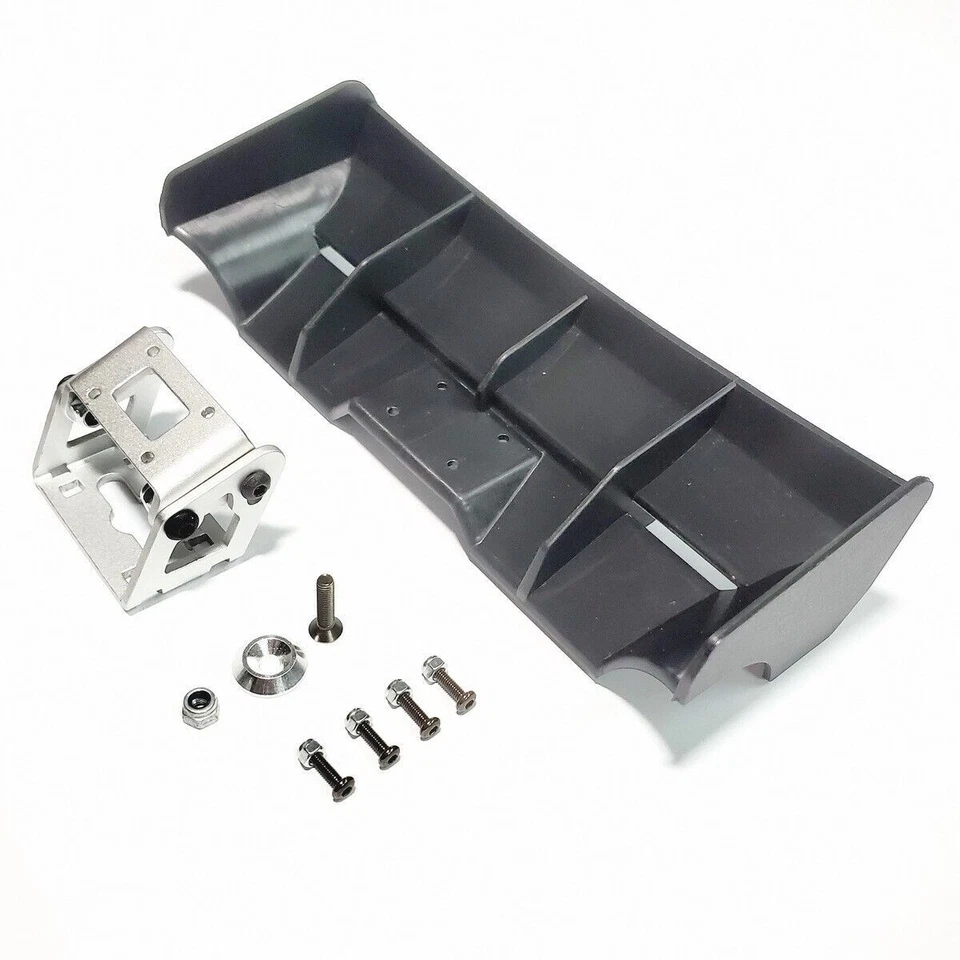 NEW Aluminum Rear Wing Set for Tamiya BBX-01 BB-01 1/10 RC Buggy Chassis - Image 2 of 4