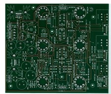 Röhren Pre Amp mit Abschaltbarer Klangreglung - Leiterplatte