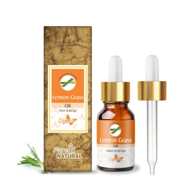 Crysalis Zitronengras Ätherisches Öl Für Diffuser 100% Rein 10ml 5000ml Organic