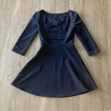 Zara mini dress blue size xs
