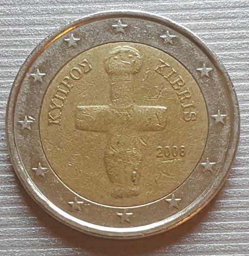 2 Euro Münze Kyiipoe Kibris 2008 Wert 2 Euro CIPRO 2008 Kibris , con errore di conio. Buone condizioni. | eBay