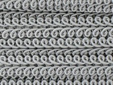 QUALITY 10 MM DECORATIVE TRIM SILKY TAPE BRAID CRAFT UPHOLSTERY GIMP CORD SEWING
