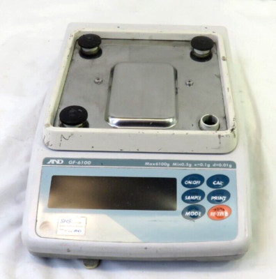 A&D GF-6100 Precision Lab Balance, FOR PARTS/REPAIR