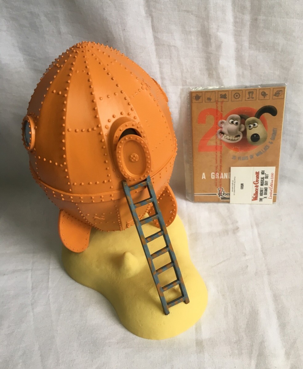 Fusée Musicale Gromit Et Wallace - Robert Harrop - Figurine Collection