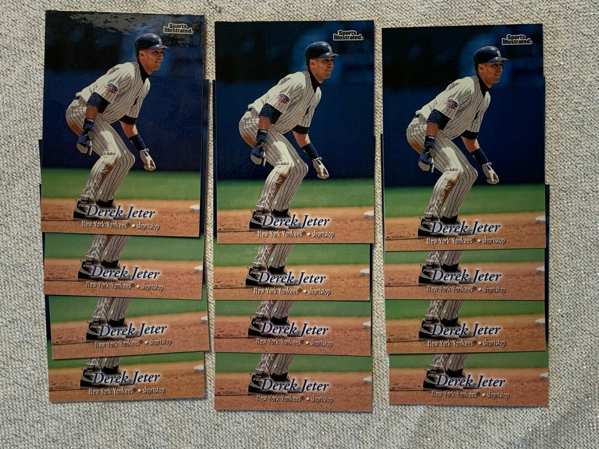 1997 Fleer Sports Illustrated Derek JETER (12 card lot) Mint