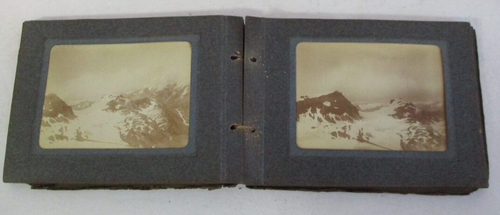 Antique Photo Album, 24 Photos, Alps, Hiking, Climbing, Chalet, Mountains, etc. - Picture 7 of 10