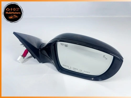 2014-2016 HYUNDAI EQUUS RIGHT SIDE DOOR MIRROR BLACK w/ Blind Spot & Camera