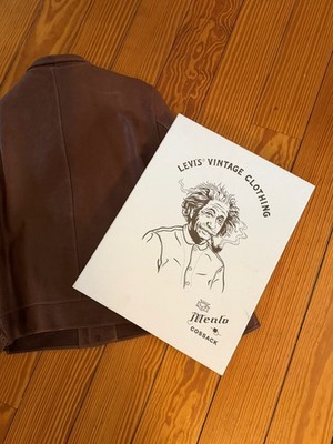Levi's LVC Menlo Cossack Einstein Leather Jacket 395 / 500 1st