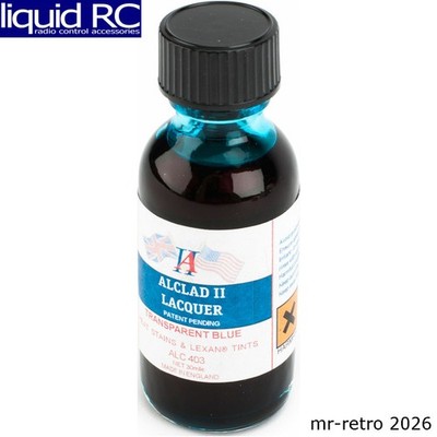 Alclad II Lacquers 403 Transparent Blue 1oz