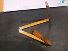 Vintage Lufkin No. 771 {84} Warranted Boxwood Brass Bound Rule 2 ft. Long — photo 3