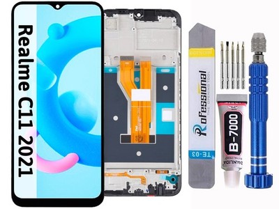 Für Oppo Realme C11 2021 RMX3231 Display In-Cell Komplettes LCD Rahmen