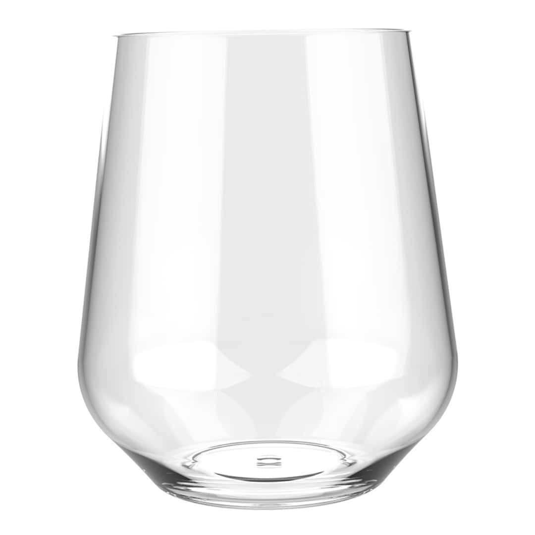 Set 6 Vasos Agua Elegance Tritan Transparente 390cc Goldplast Piscina Y Lidi