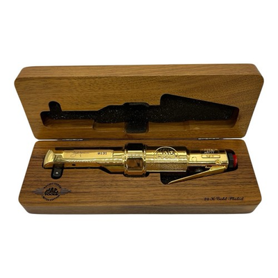 #ad Mac Tools 24K Gold Plated 3 8” Air Ratchet John Force 1997 S N #0131 Limited $319.99