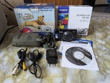 Olympus VR-360 16.0MP Digital Camera - Black 12.5x Zoom Boxed Bundle TESTED