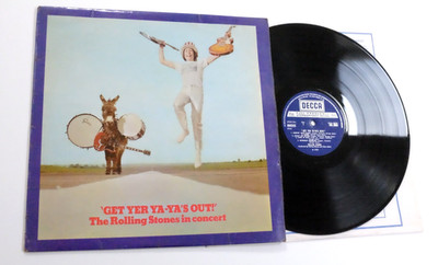 THE ROLLING STONES - GET YER YA YA'S OUT LP VINYL Original UK 1st Press 1W/1W