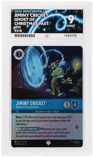 Jiminy Cricket - Ghost of Christmas Past graded ACE 9 for sale on eBay