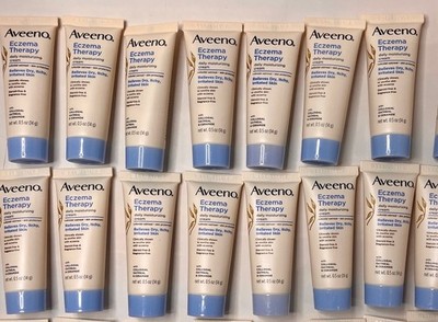 Aveeno Eczema Therapy Daily Moisturizing Cream Travel Size Lot x 15 READ