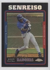 2005 Topps Chrome Update & Highlights Black Refractor 55/250 Juan Senreiso 0m6