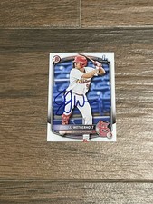 2025 Bowman Prospect JJ Wetherholt 1st ip Auto #BPA-JW Paper