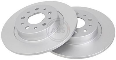 2x A.B.S. Bremsscheibe BESCHICHTET 18391 für TIPO 500L FIAT 357HXN1A 357SXN1A