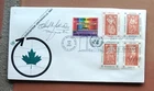 EXPO 1967 CANADA GENEVA CACHT STAMP DESIGNER DENMARK OLAV MATHIESEN SIGNED FDC