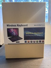 Wireless Touchpad Keyboard Case for iPad Black Bluetooth Slim CM-01 NEW CC Store
