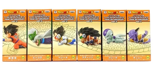 Dragon Ball WCF 30º Aniversario Vol.2 Juego de 6 Goku Piccolo Vegeta Freezer Ginyu Usado