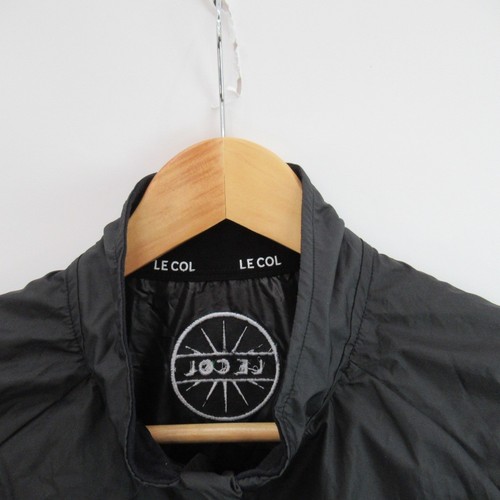 Le Col Fahrradweste schwarz Large Polyester Damenbekleidung durchgehender Reißverschluss Fahrt - Preloved - Bild 15 von 24