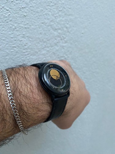 1980s Men's Raketa Copernicus Moon & Sun 17 Jewels 2608.HA USSR Made 35mm Watch - Picture 5 of 13