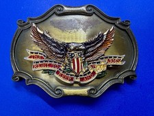 The Right to Keep and Bear Arms 2nd Amendment Vintage 1978 Rain-Tree Belt Buckle