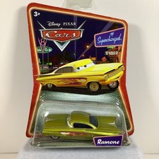 Disney Pixar Cars Supercharged Ramone Yellow with Flames N34