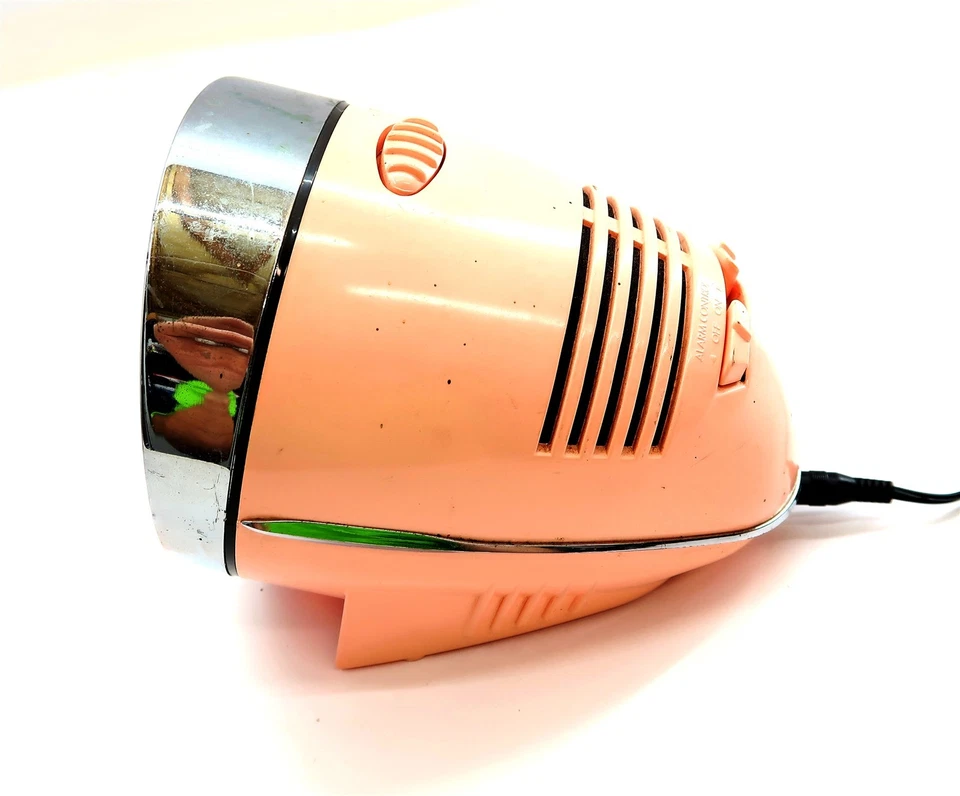 CRUISER NEON ALARM CLOCK by Cicena in Pink with Pink Neon Light ~ WORKS GREAT - Image 2 of 4