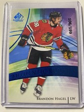 2020-21 SP Game Used Brandon Hagel 106/199 Chicago Blackhawks #129
