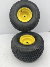 John Deere Oem Rear Rims And Tires Pair 20x10-8 Sst16 Sst18 Am131087 M144732 Ia