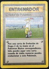 Criador de Pokémon  (Pokemon Breeder) - Base Set 76/102 - Spanish 1st Ed MP on eBay