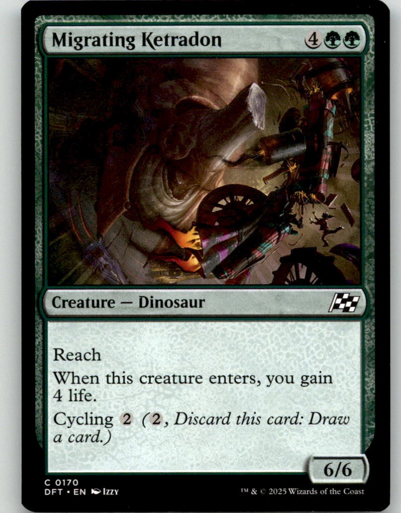 Migrating Ketradon 170 Common Aetherdrift Magic: The Gathering Lightly Played