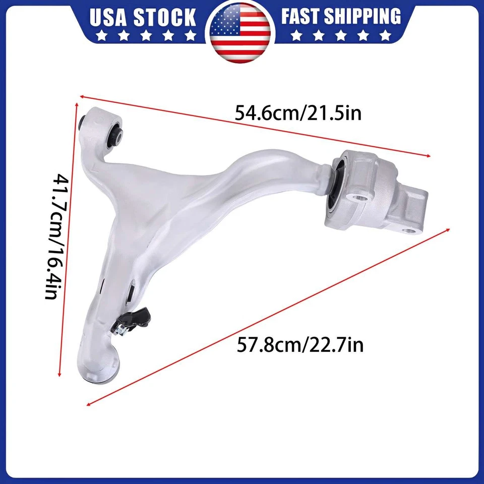 Brazo de control inferior eje delantero A0500A0014 para Infiniti Q50 Q60 2014 2015 2016-2020 Foto 3 de 4