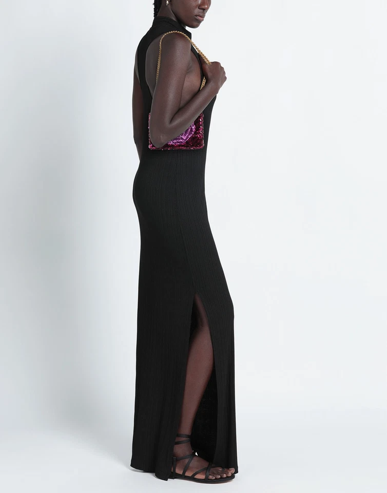 RRP€325 KURT GEIGER Sequins Flap Shoulder Bag Eagle Head Flower Chain Strap - Image 2 of 4