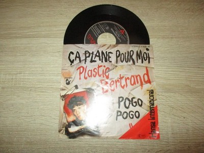 Plastic Bertrand Ca plane pour moi Single 7''