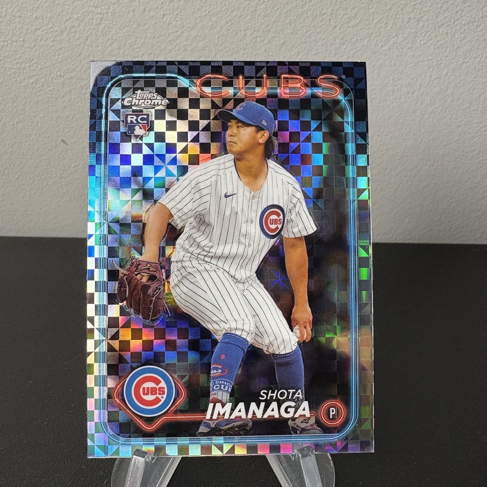 2024 Topps Chrome Update Shota Imanaga RC X-Fractor Rookie #USC95 Cubs
