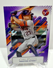 2025 Topps Pristine #142 Jose Altuve Pristine Purple Refractors #5/99