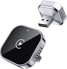 Wireless CarPlay Adapter 2025 Upgrade Wired CarPlay to Wireless, Mini USB Design