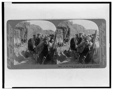 Photo of Stereograph,Front Parallel,Japanese Trenches,c1905,Russo Japanese War