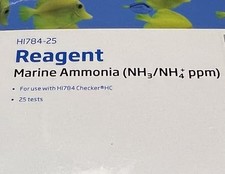 Hanna Instruments Marine Ammonia Checker  Reagents 25 Tests HI784-25