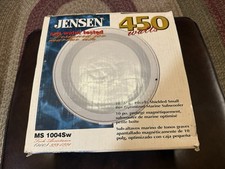 Jensen MS1004SW 10  Marine Subwoofer. White. Mint. Never Used OB.