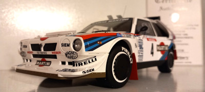 1/18 AUtoart Lancia Delta S4 Gr.B  H.Toivonen / S.Cresto Tour de Corse 1986